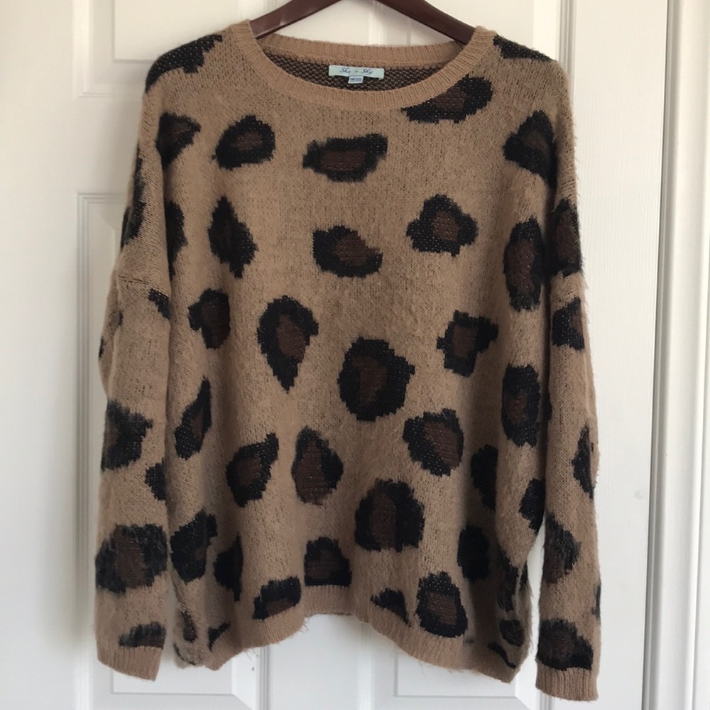 Leopard sweater